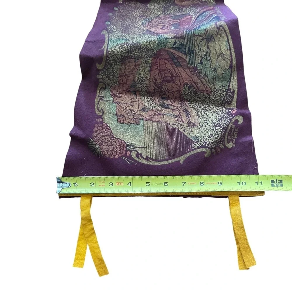 Vintage White‎ Mountains NH Souvenir Pennant New Hampshire Travel Memorabilia